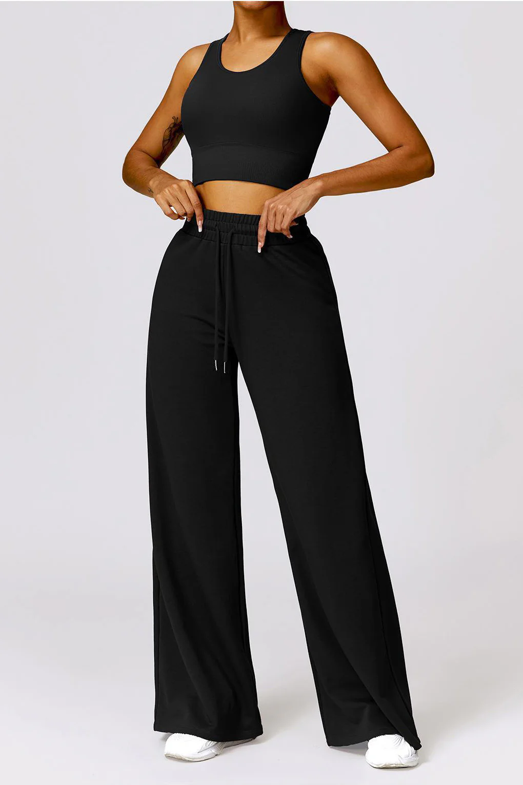 KATCH ME U-Neck Seamless Shaping Crop Tank With Cups - Image 10