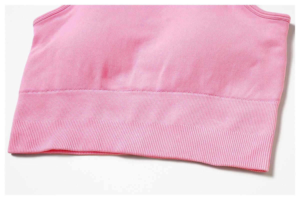 KATCH ME U-Neck Seamless Shaping Crop Tank With Cups - Image 14
