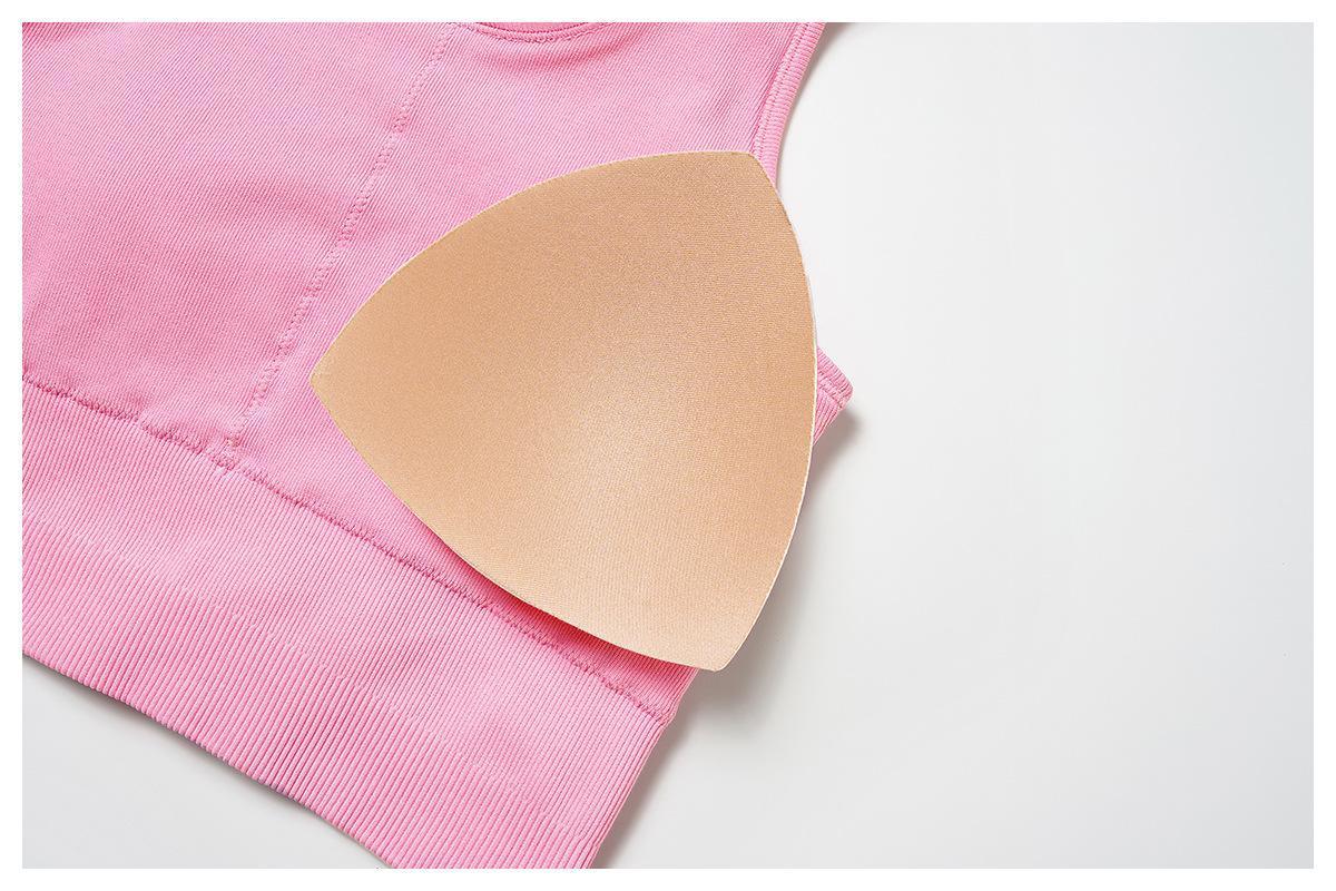 KATCH ME U-Neck Seamless Shaping Crop Tank With Cups - Image 15