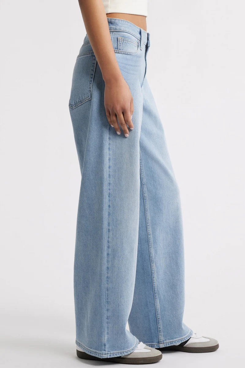 KATCH ME Low-Rise Stretch Multi-Pocket Wide Leg Jeans - Image 13