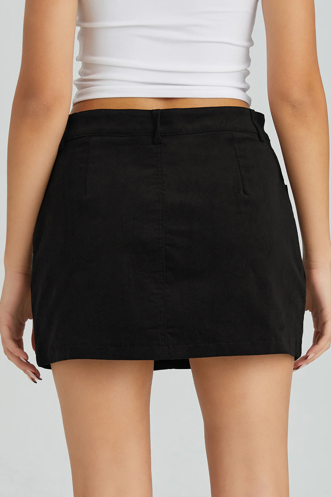 KATCH ME Versatile Mid-Rise Side Pocket Lined Mini Skirt - Image 6