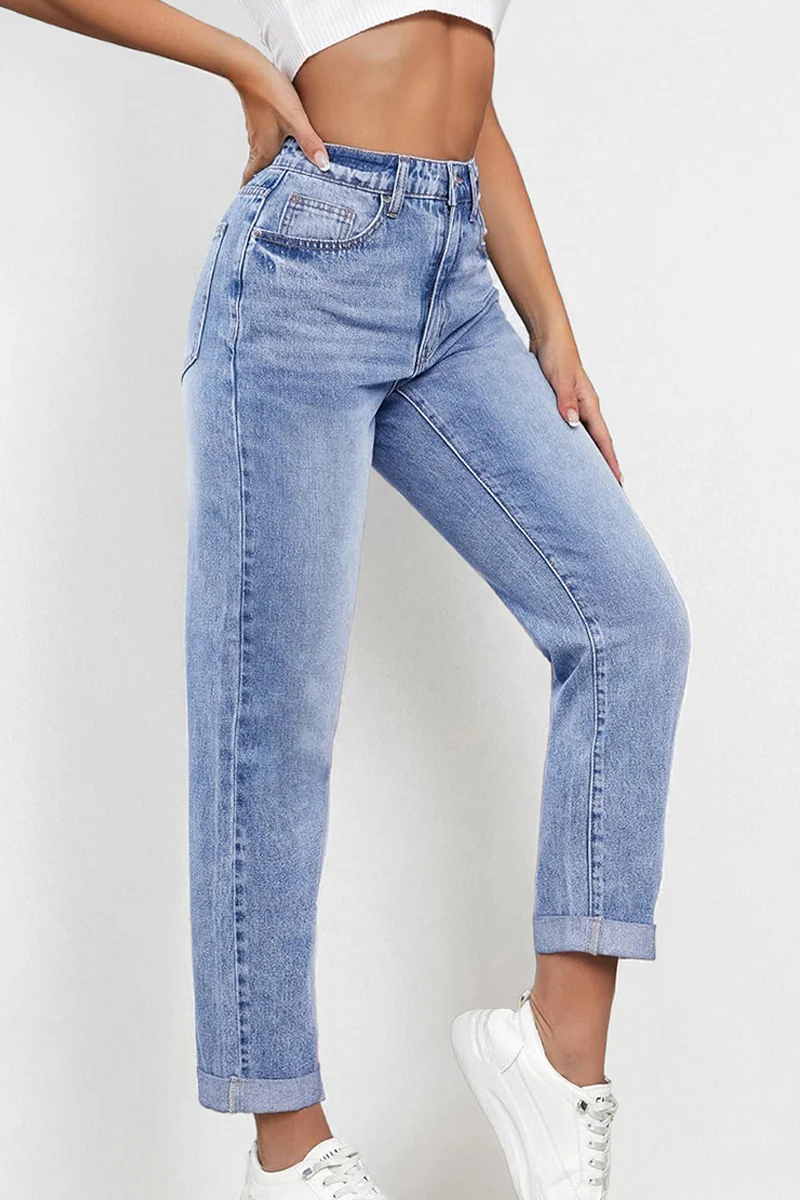 KATCH ME Solid Slim Fit Mid Rise Jeans - Image 3