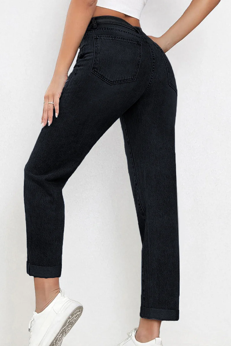 KATCH ME Solid Slim Fit Mid Rise Jeans - Image 5
